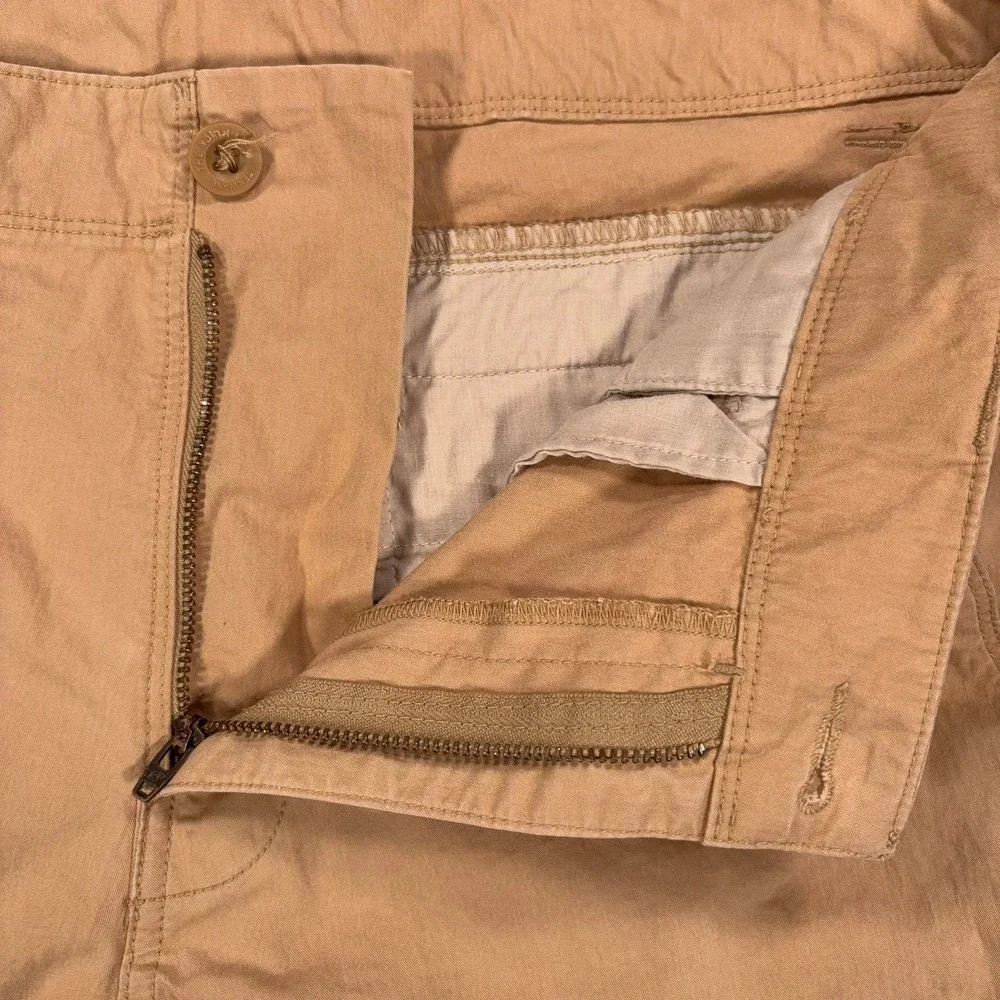 The North Face Cargo Shorts Mens 32 British Khaki Tan Tekware Hiking Outdoor